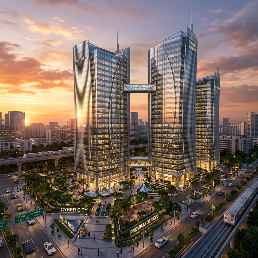 Premium Commercial Skyscraper Office Tower on Golf Course Road Gurugram